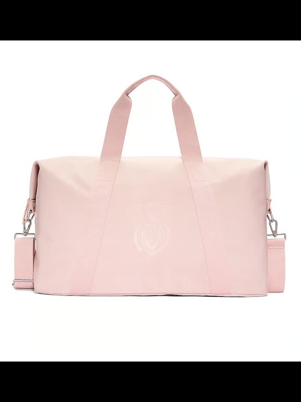 Victoria's Secret Light Pink Travel Duffle Bag